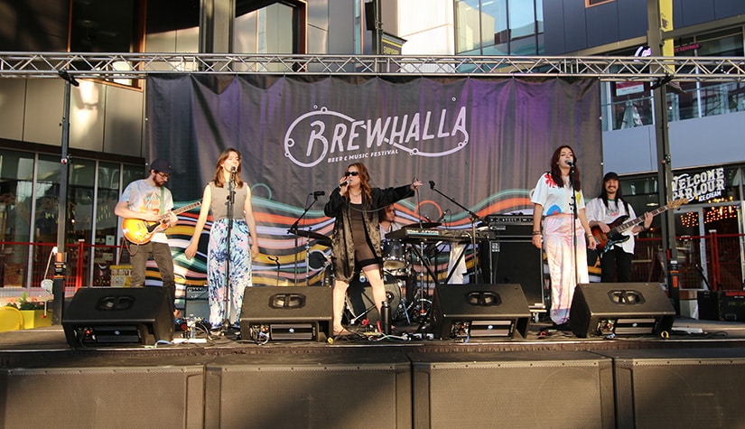 Chersea at Brewhalla at the Shipyards