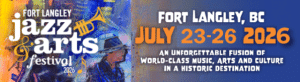 Fort Langley Jazz & Arts Festival 2026 Ad