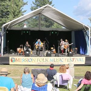 Folk Music Festival Stage
