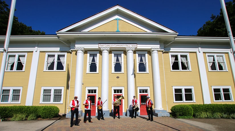 Jazz Musicians at Fort Langley Community Halll