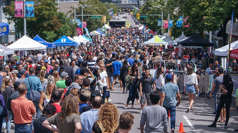 Khatsahlano Street Party Crowds