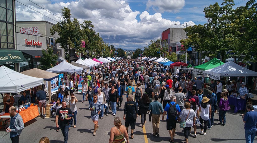West 4th at Khatsahlano Street Party